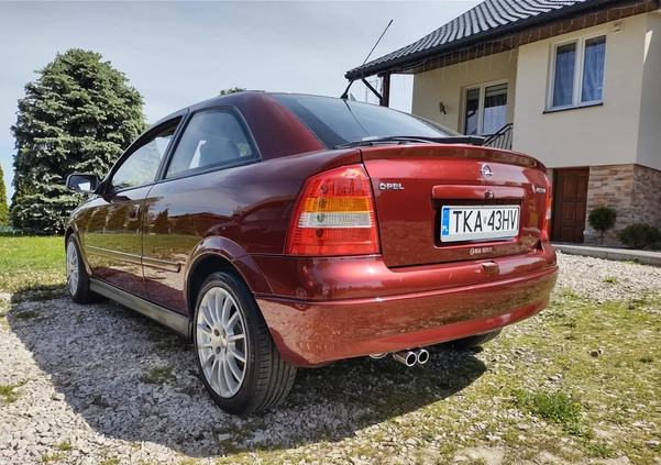 Opel Astra cena 4900 przebieg: 234500, rok produkcji 1998 z Miechów małe 742